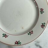 Dinner plate, Digoin, Sarreguemines Solange