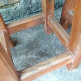 4 pine mountain style stools