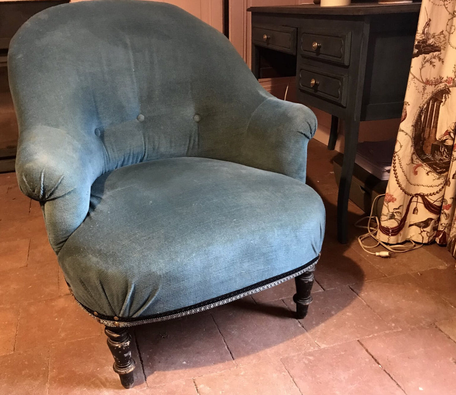Fauteuil crapaud