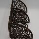 Vintage cast iron angle shelf