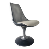 Tulip Chair Space Age by Chromcraft in lucite and aluminium