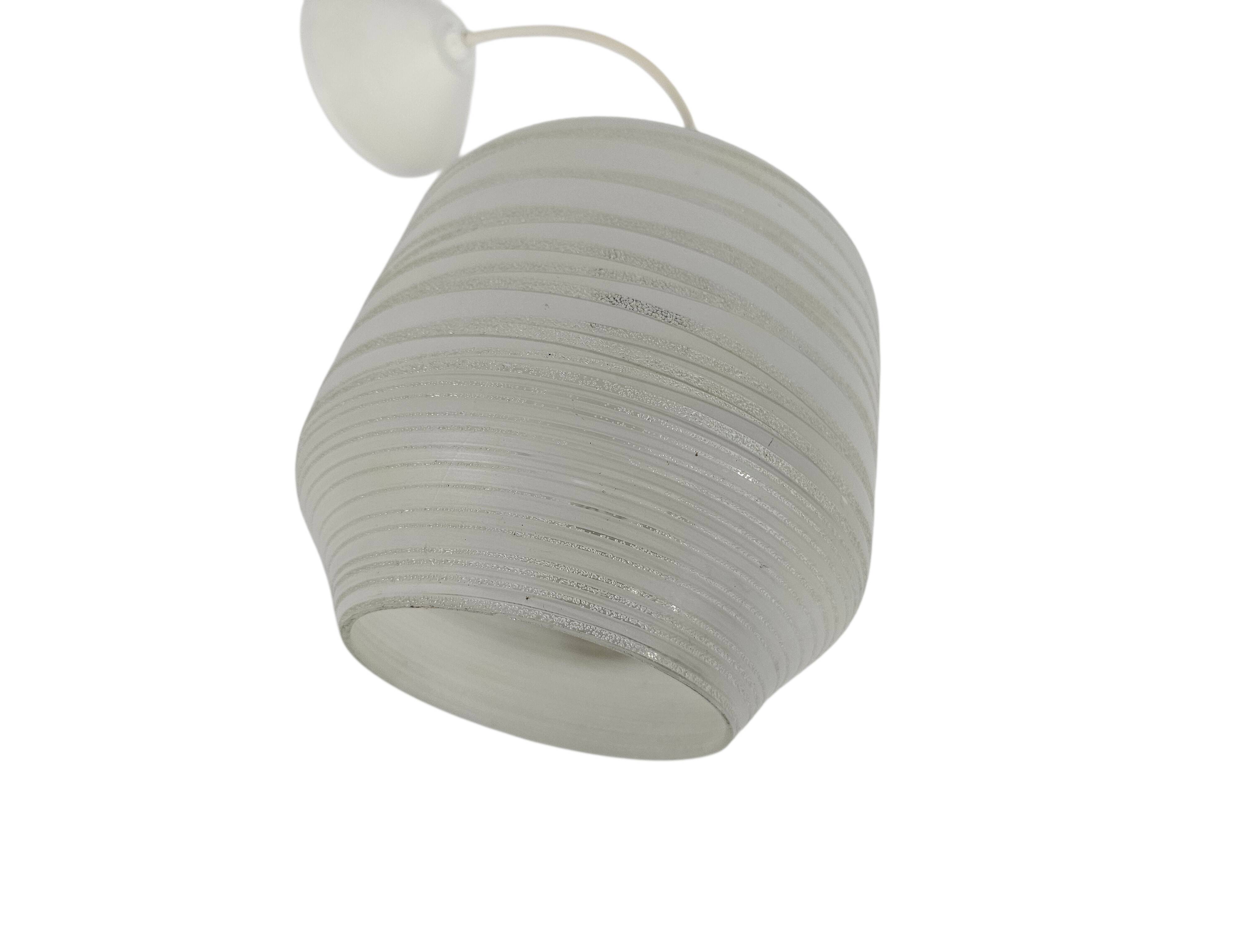 Mid-century | pendant lamp | Massive | Sling pattern | 60s |