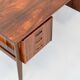 Bureau de direction danois du milieu du siècle en superbe palissandre. Vintage / Moderne / R