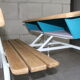 Bureau d'écolier double