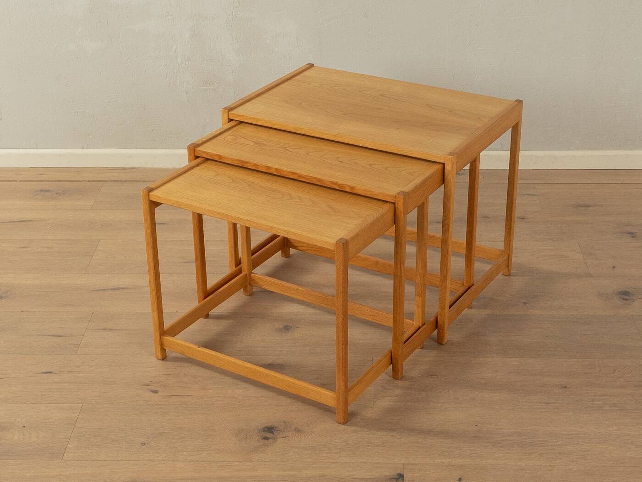 1960s nesting tables by Kurt Østervig for K.P. Møbler