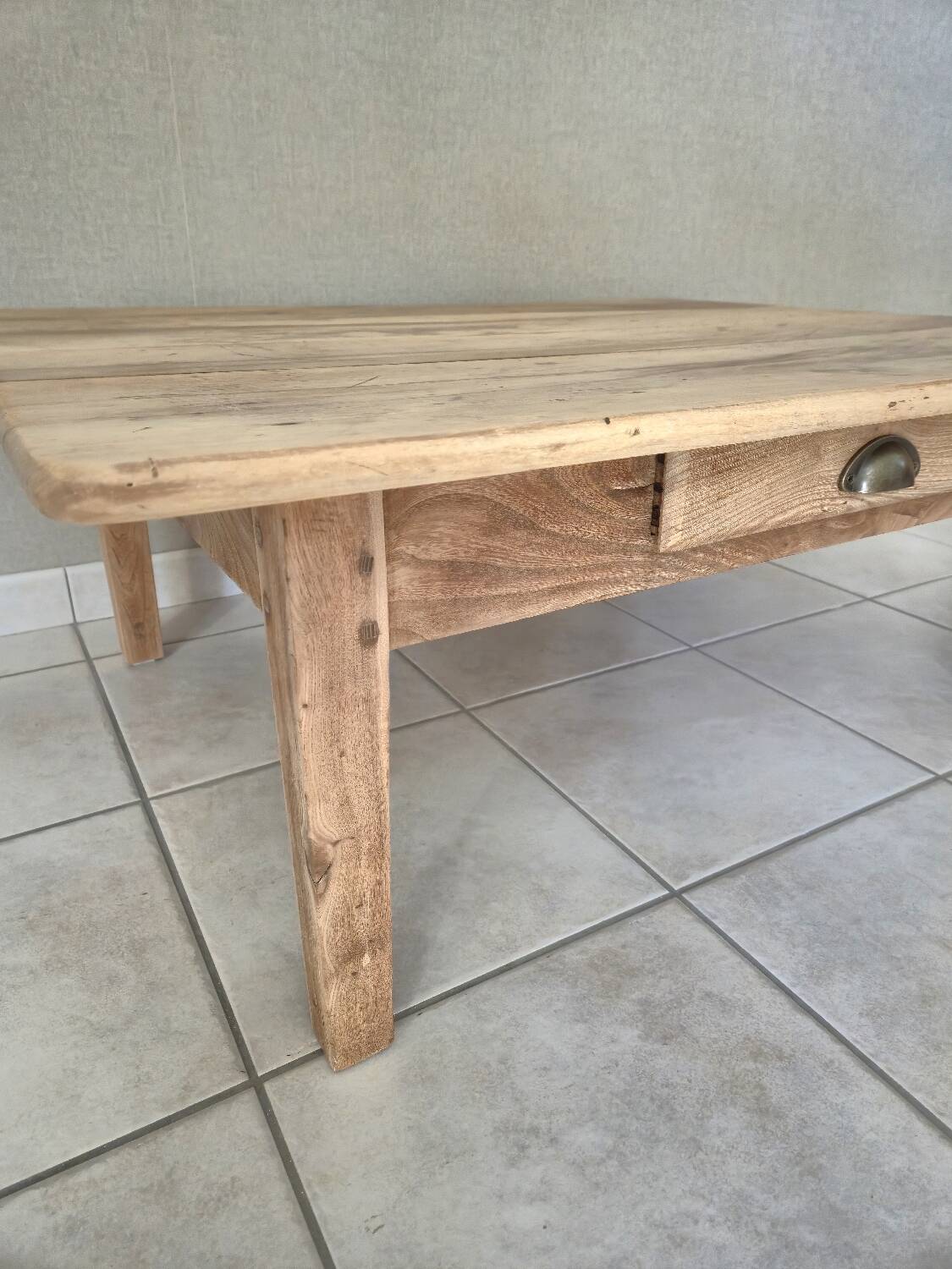 Oak coffee table