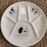 6 assiettes parlantes de Jacques Faizant Pour Saint Amand