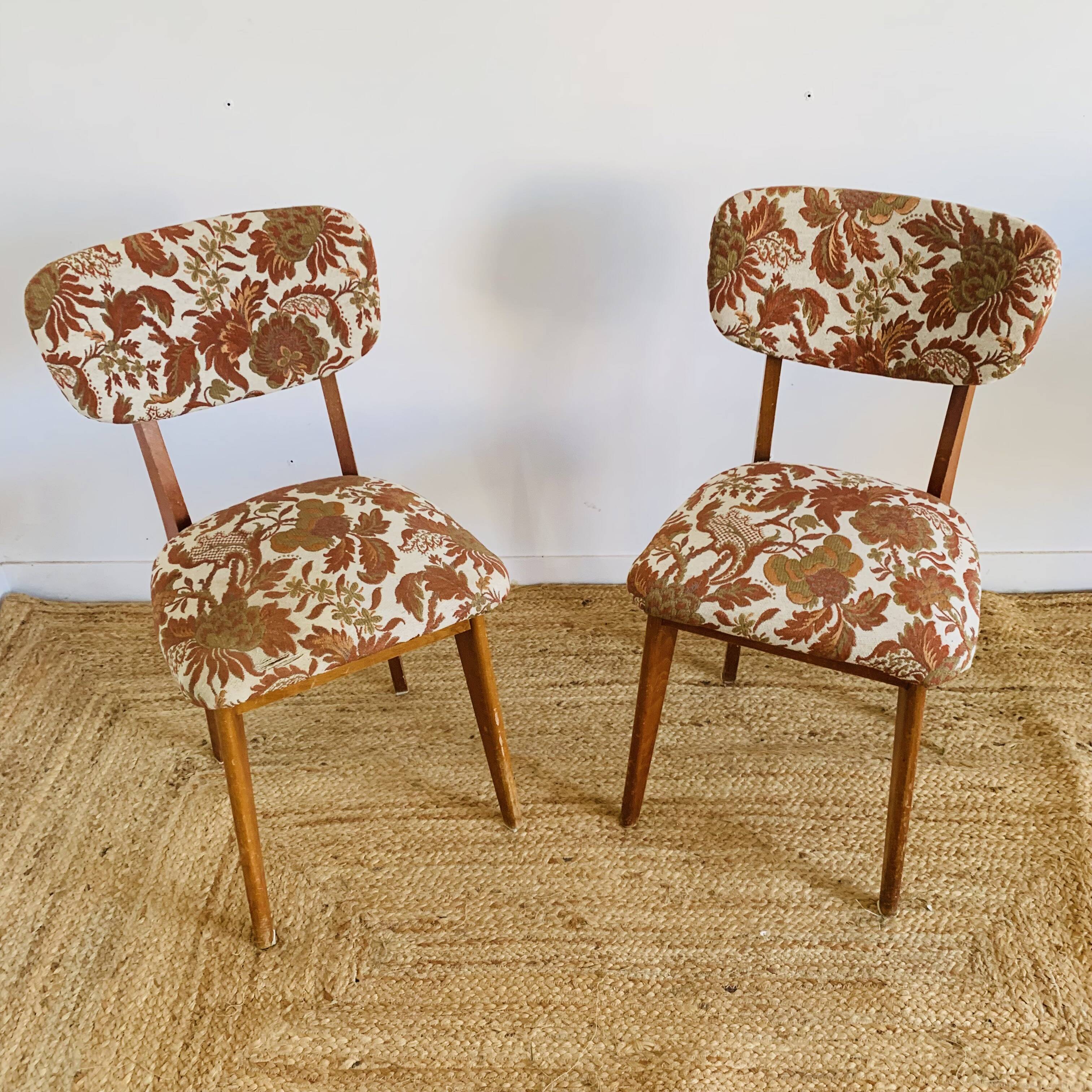 Pair of vintage chairs