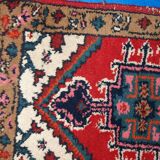 Tapis Vintage Hamadan en Laine, Années 1960, Élégance Classique