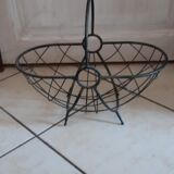 Wrought iron basket