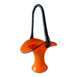 Art Deco blown glass vase