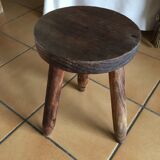 Wooden milking stool