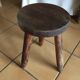 Wooden milking stool