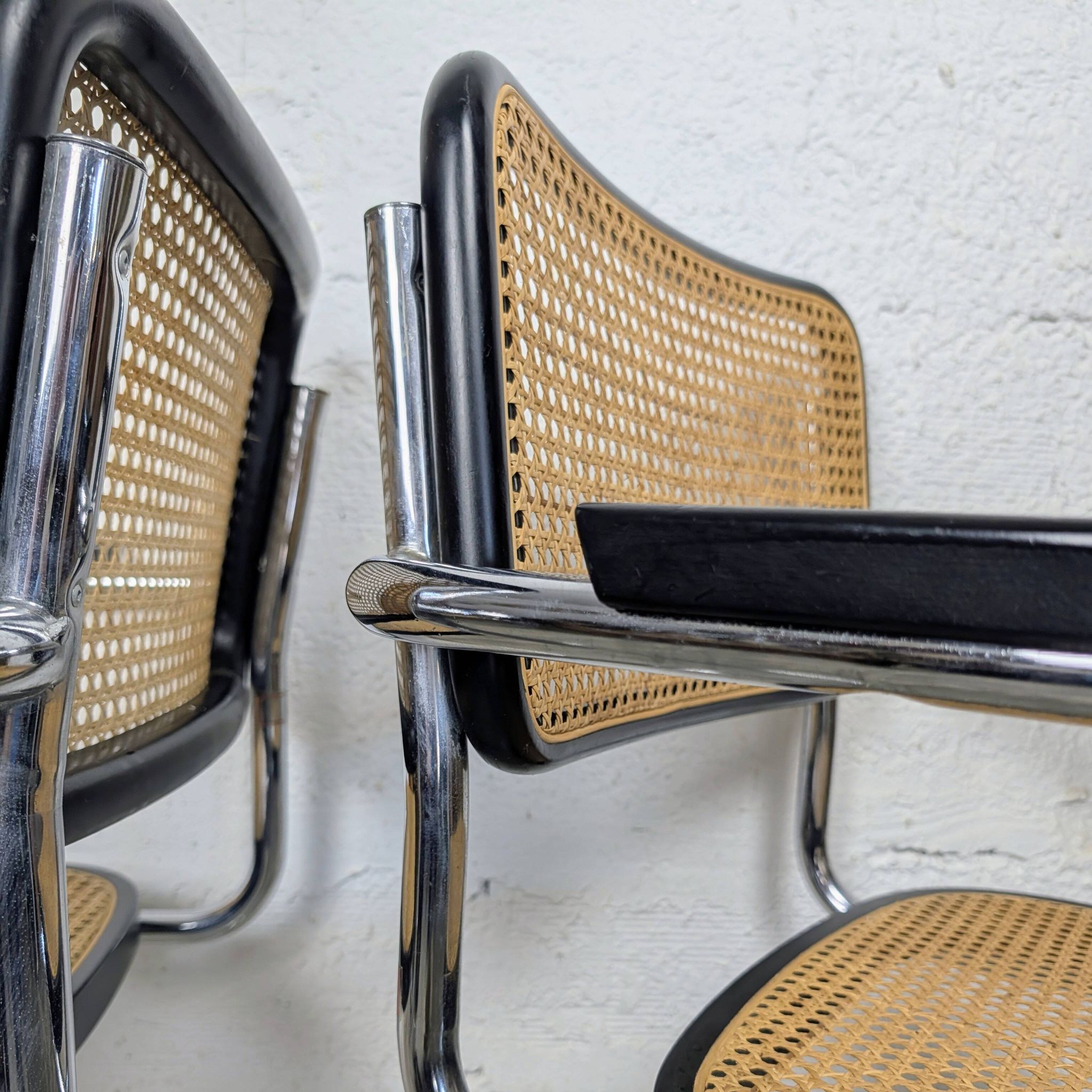 Paire de fauteuil B64 - Design Marcel Breuer