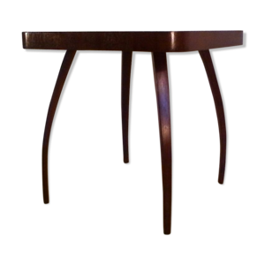 table basse modèle h 259 art déco en laiton par Jindrich Halabala 1930s