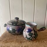 Vallauris soup tureen and pitcher