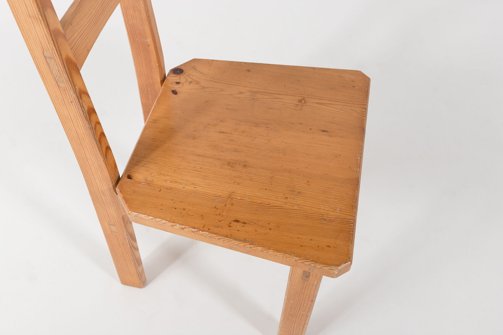 Set of 6 pine chairs by Roland Wilhelmsson for Karl Andersson & Söner Sweden 1960