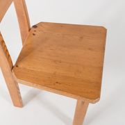Set of 6 pine chairs by Roland Wilhelmsson for Karl Andersson & Söner Sweden 1960