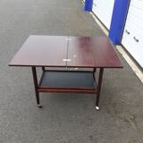 Scandinavian rosewood service foldable