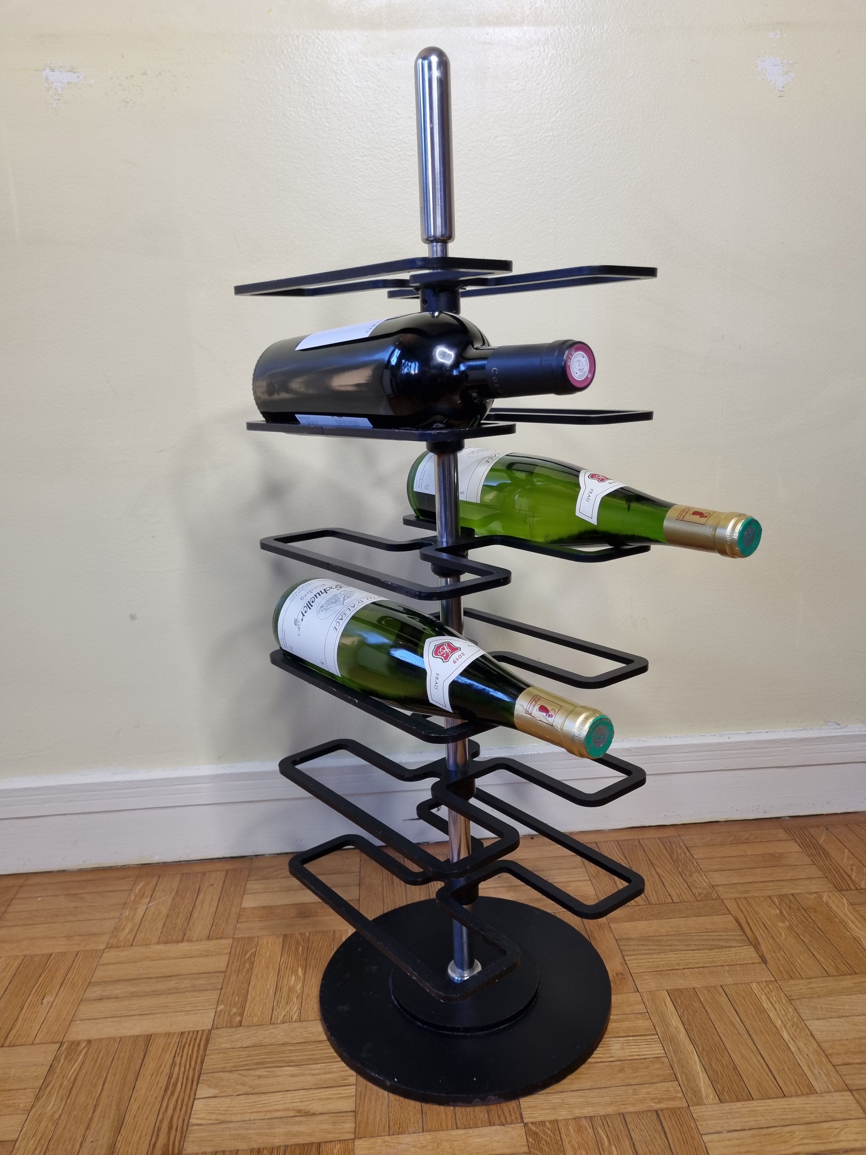 Design bottle holder, signed Robert Welch