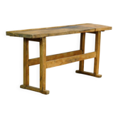 Oak work table, circa 1920
