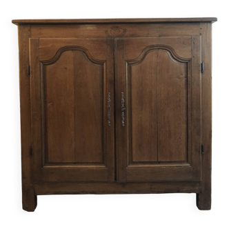 3/4 molded oak sideboard Normandy Early 19th century (removable)