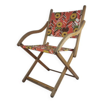 Vintage 60s folding chair