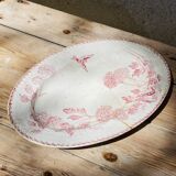 Oval ironstone dish from Creil & Montereau