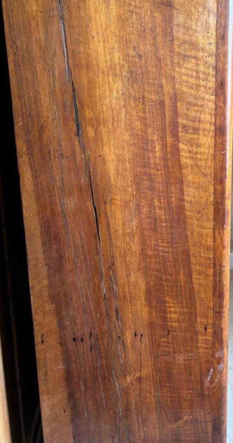 Empire or Louis Philippe period walnut secretary