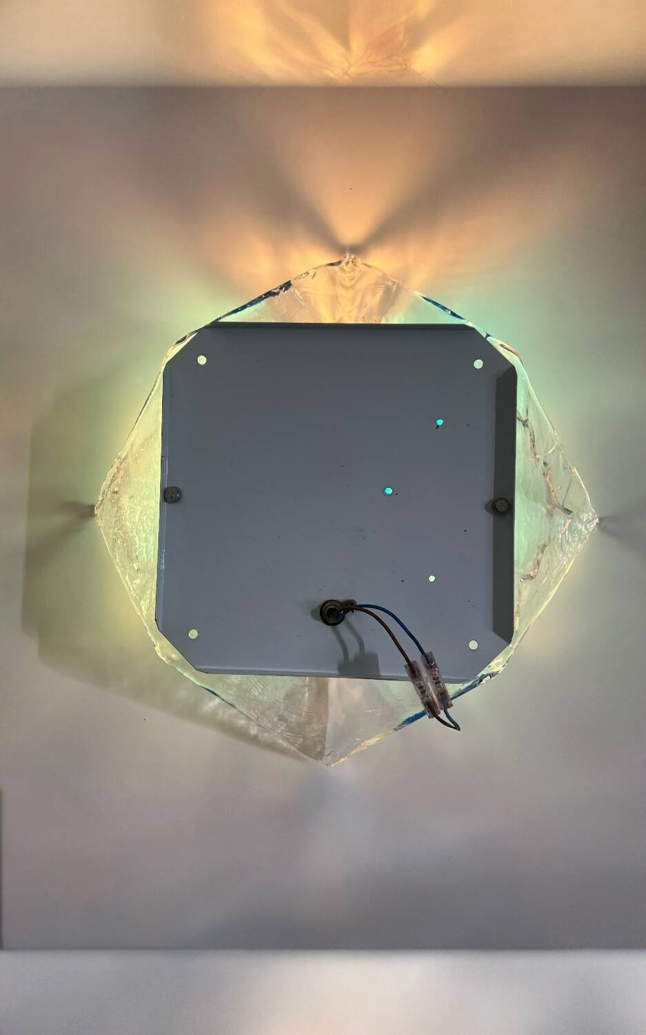 XXL wall sconces by Carlo Nason for A.V. Mazzega, Murano glass