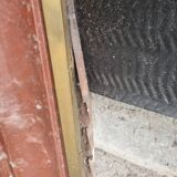 Marble fireplace mantel from 1950.