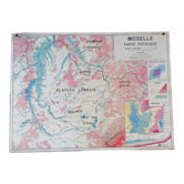 Old MDI Moselle-France map