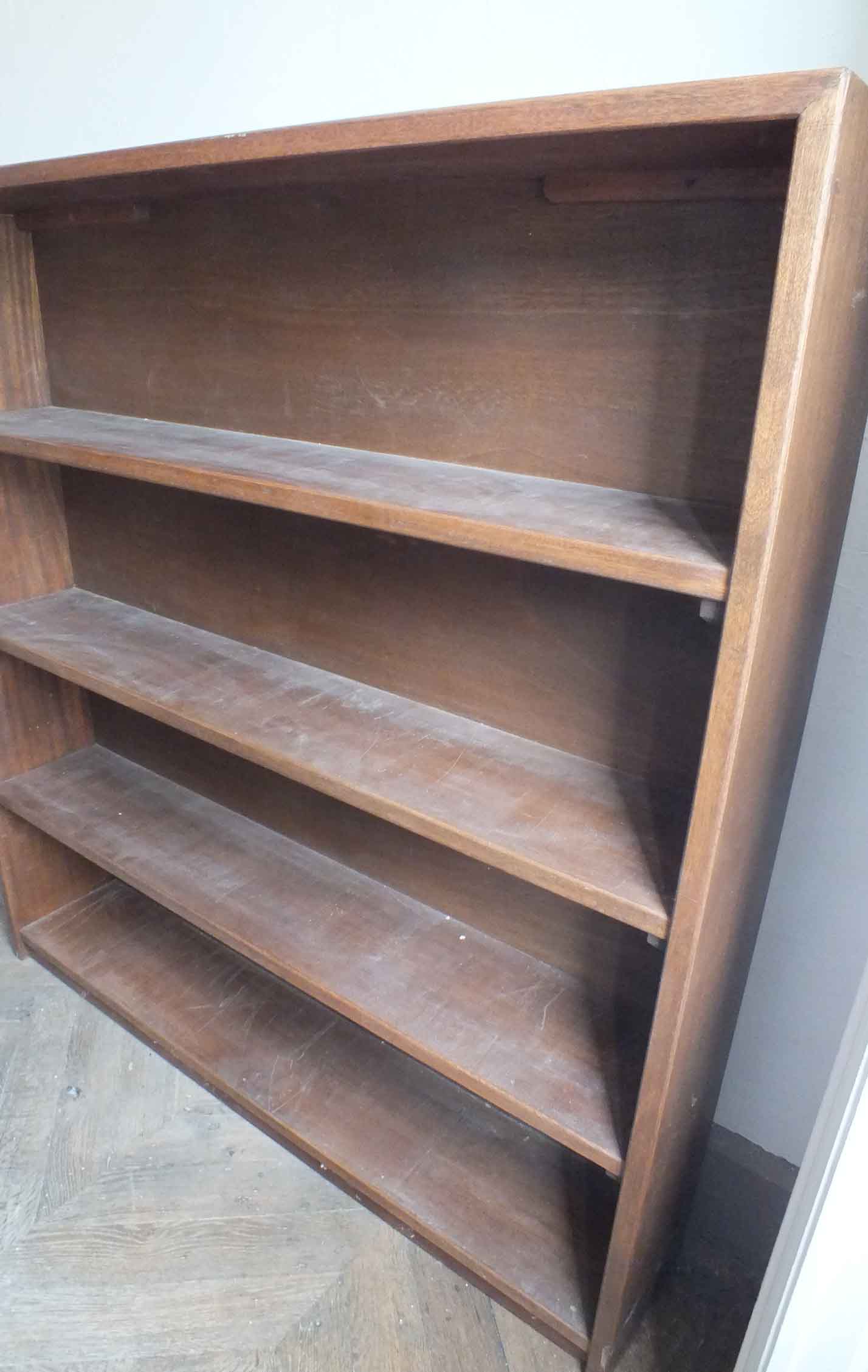 Wooden bookcase