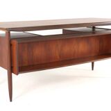 Hulmefa Pro-Pos executive desk - dutch mid century modern design in teak
