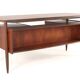 Hulmefa Pro-Pos executive desk - dutch mid century modern design in teak