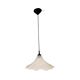 Flower shape hanging lamp, Narva Leuchen, Germany, 1970s.