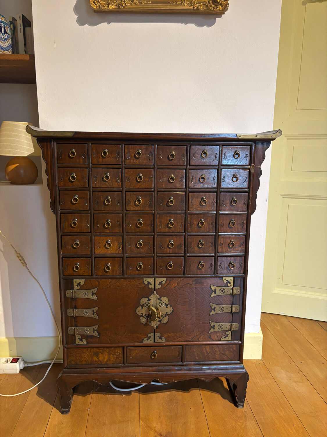 Antique Chinese apothecary cabinet - 36 drawers