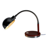 Lampe de bureau à élément marron
