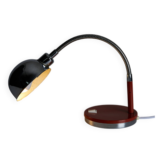 Lampe de bureau à élément marron