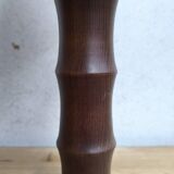 Lampe à poser en bois tourné