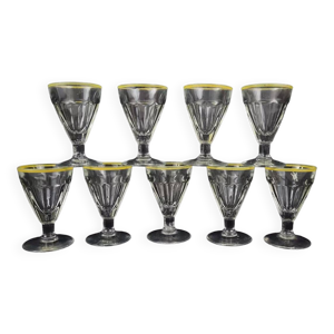 set de 9 verres à vin