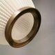 Pleated hanging lamp model Pearl Shade, produced by Hoyrup Light and designed by Lars E Schøiler
