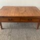 Farmhouse coffee table in oak