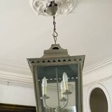 Retro suspension type floor lamp