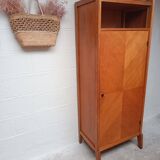 Wing-shaped locker cabinet from the 1950s