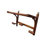 French Mid Century Wall Coat Rack From Gyf, 1950s.