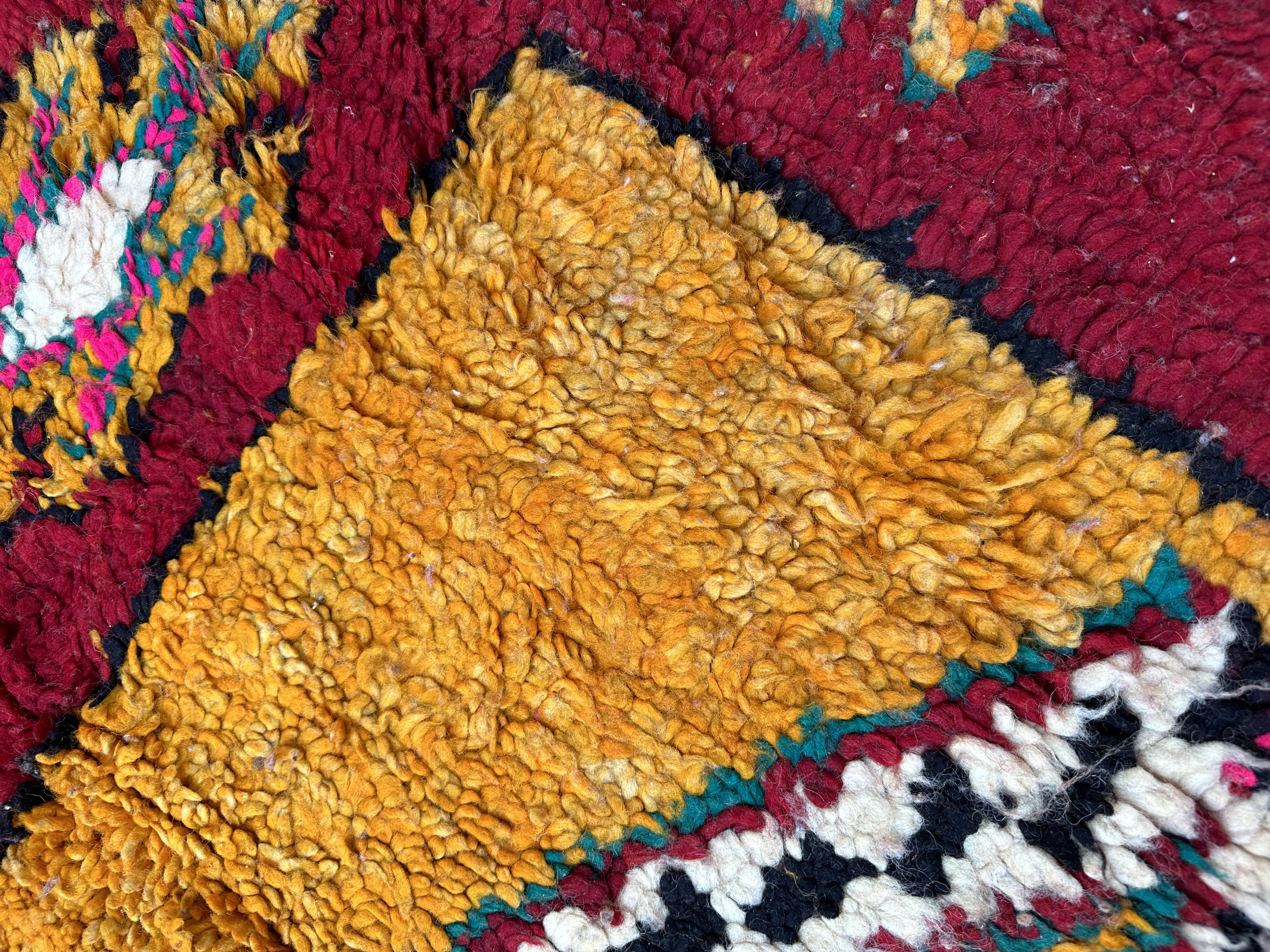 Colorful Taznakht Moroccan rug - 350 x 195 cm