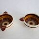 Henriot Quimper earthenware duo coffee service