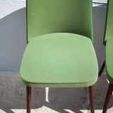 Vintage compass leg chairs, 50