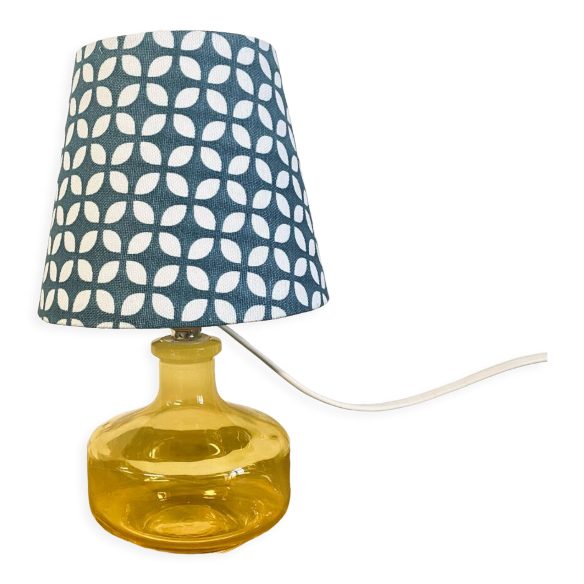 Upcycled bedside lamp vintage